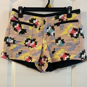 RACHEL Rachel Roy Multicolor Patterned Shorts